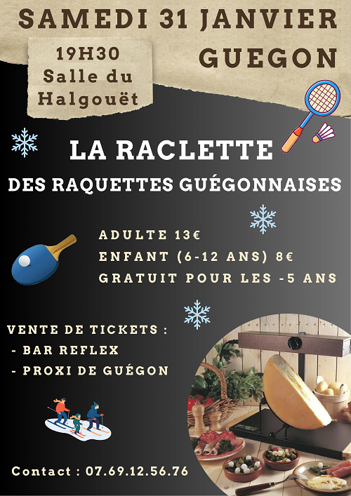LA RACLETTE DES RAQUETTES GUEGONNAISES 20261